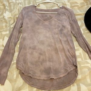 american eagle soft and sexy tie dye long sleeve